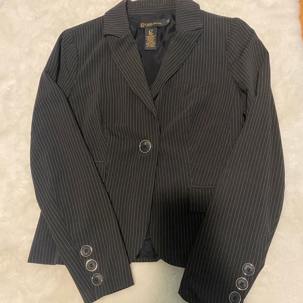 Grass Collection size M woman’s suit two piece suit/ blazer and skirt